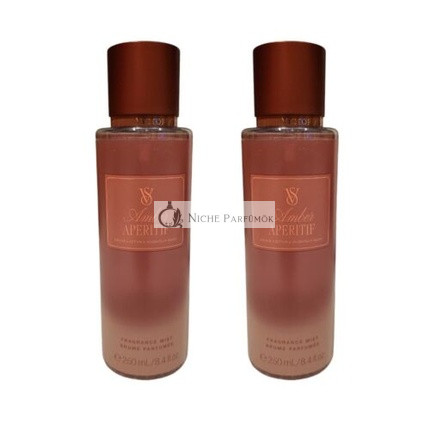 Victoria's Secret Amber Aperitif Fragrance Body Mist Spray 8.4 Oz