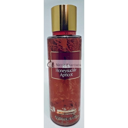 Victoria's Secret Rich Honeysuckle Apricot Scent Perfume Mist Spray 8.4 Oz