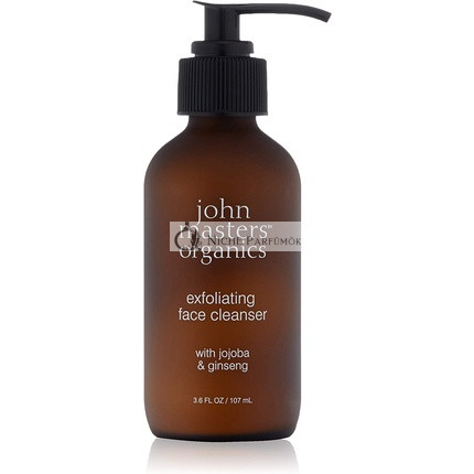 John Masters Organics Exfoliating Face Cleanser with Jojoba and Ginseng 3.6 fl oz 107 ml