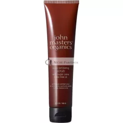   JMO Scalp Scrub with Sugar Cane and Tea Tree Oil 142 Grams - Exfoliating Dry Scalp Treatment