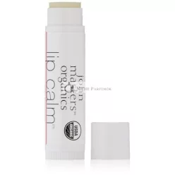   John Masters Organics Raspberry Lip Calm 95% Organic USDA Certified Ultra Hydrating 0.15oz