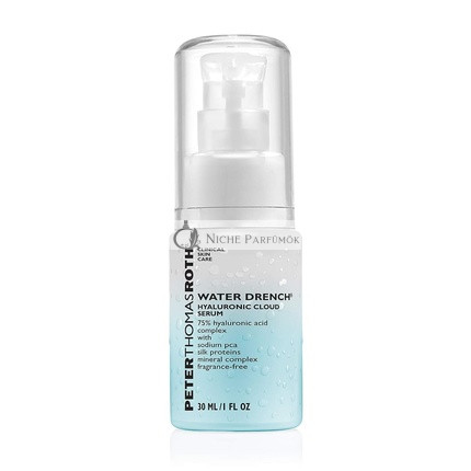 Peter Thomas Roth Water Drench Hyaluronic Liquid Gel Cloud Serum 1 Fl Oz