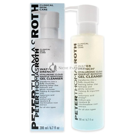 Peter Thomas Roth Water Drench Hyaluronic Cloud Makeup Removing Gel Cleanser with Hyaluronic Acid