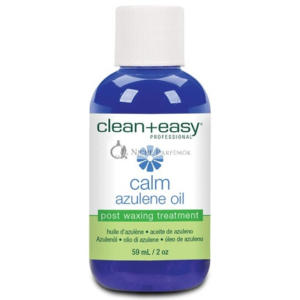 Clean + Easy Calm Azulene Oil Post Waxing Care Solution for Sensitive Skin 2oz