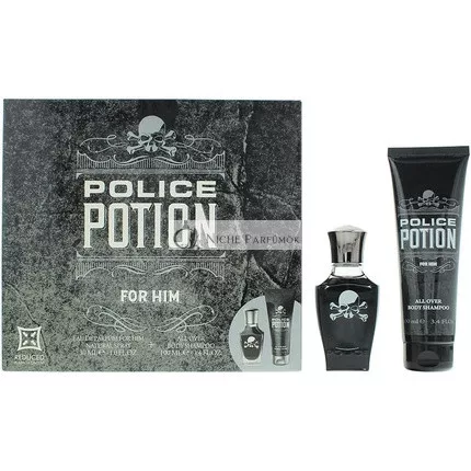 Police Potion For Him Eau de Parfum 30ml - Shower Gel 100ml