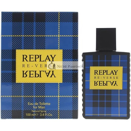 Replay Signature Reverse For Man Eau De Toilette 100ml 2ml