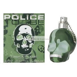   Police to be Camouflage Eau de Toilette for Men 40ml 771242 Wood