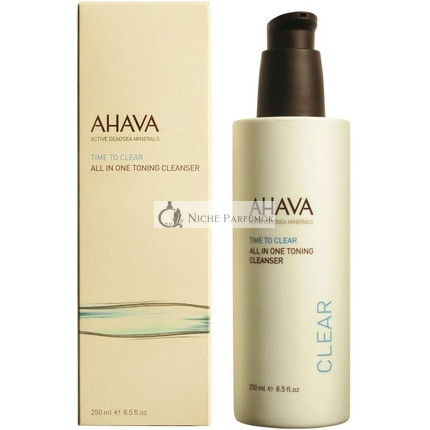 AHAVA All In One Toning Cleanser Toner and Makeup Remover 3 in 1 Cleanser 250ml