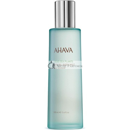 AHAVA Dry Oil Body Mist Sea-Kissed Aqua 100ml Dead Sea Minerals Aromatic and Gentle Fragranced Spray Keeps Skin Soft with a Natural Glow and Protective Hydrating Layer for Women