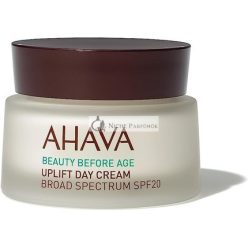   AHAVA Uplift Day Cream SPF 20 Anti-Aging Wrinkle Reducer Treatment for Women and Men 50ml