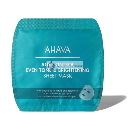 AHAVA Age Control Even Tone and Brightening Sheet Mask