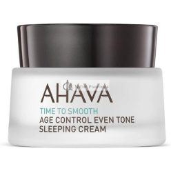   AHAVA Age Control Even Tone Sleeping Cream Nourishing Night Cream with Exclusive Osmoter Niacinamide & Jojoba Oil 1.7 fl.oz