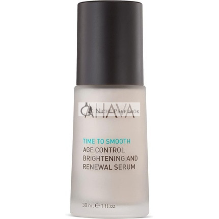 AHAVA Age Control Brightening and Renewal Serum Natural Anti-Aging Serum for Face and Neck 30ml