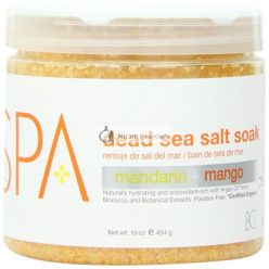   BCL Spa Organics Mandarin and Mango Dead Sea Salt Soak 16 Ounce
