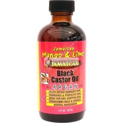   Jamaican Mango & Lime Jamaican Black Castor Oil Argan for Dry, Chapped Skin 4oz