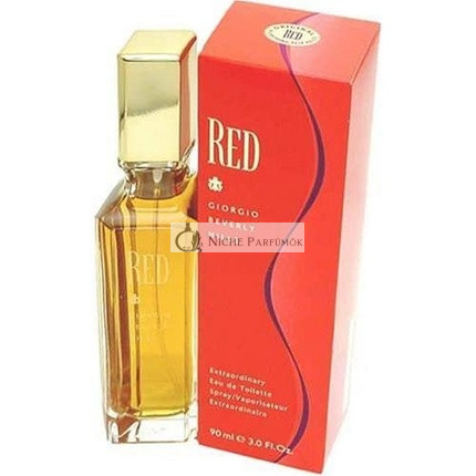 Red By Giorgio Beverly Hills For Women Eau De Toilette Spray 1.6 Ounces