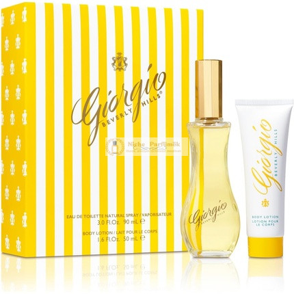 Giorgio Beverly Hills Eau de Toilette Spray 90ml - 2 darabos parfüm ajándék szett nőknek