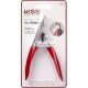 Professional Artificial Nail Tip Clipper with Ergonomic No-Slip Handle