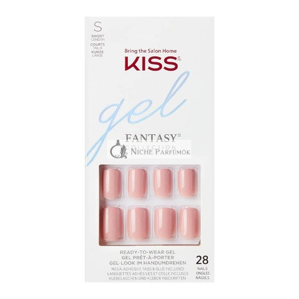 KISS Gel Fantasy Nails Ribbons Pink