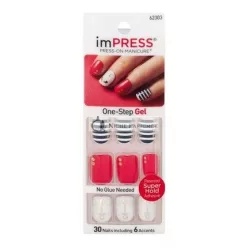   Broadway Nails Impress Gel Accents Bells & Whistles Nails 30.0 Each