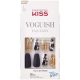 KISS Voguish Fantasy Chillout Long Length Gel Nail Kit with Adhesive Tabs, Glue, Manicure Stick, and Mini File - 28 Nails