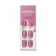 KISS imPRESS Color Press-On Nails Gel Nail Kit Short Length Petal Pink