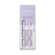 KISS imPRESS Color Press-On Nails PureFit Technology Short Length Picture Purplect Manicure