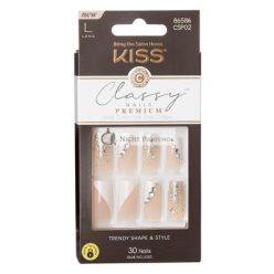 Kiss Classy Premium Nails Long Length 30 Count