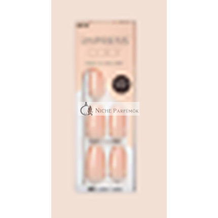 KISS Impress Color Press-On Nails One Step Gel Manicure Medium Coffin Bubble Kiss
