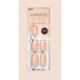 KISS Impress Color Press-On Nails One Step Gel Manicure Medium Coffin Bubble Kiss