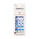 KISS imPRESS Press-On Manicure Fake Nails Medium Coffin Mesmerize Blue