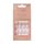 KISS Bare But Better Press-On Nails Mocha Light Nude Skin Short Size Oval Shape Includes 30 Nails 2G Glue 1 Manicure Stick 1 Mini File