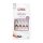 KISS Salon Acrylic French Press-On Nails Flame Dark Black Short Size Coffin Shape Includes 28 Nails 2G Glue 1 Manicure Stick 1 Mini File