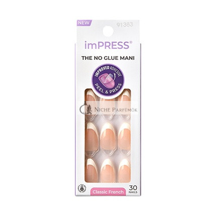 Kiss Impress Nails - Everlasting, 30 Self-Adhesive Nails