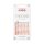 KISS Voguish Fantasy Press-On Nails Light Nude Medium Size Coffin Shape Includes 28 Nails 2G Glue 1 Manicure Stick 1 Mini File