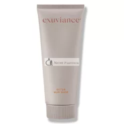   EXUVIANCE Detox Mud Clarifying Facial Mask with Active Charcoal, Clay and Neoglucosamine Blend 3.4 fl. oz.