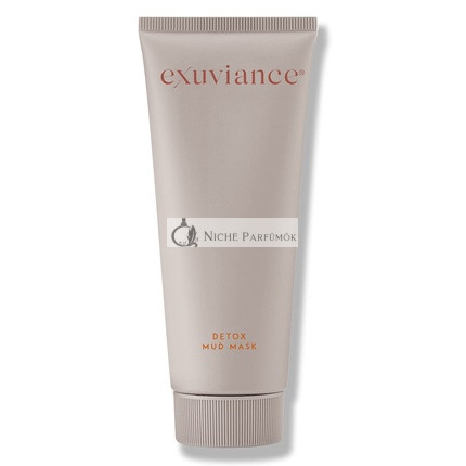 EXUVIANCE Detox Mud Clarifying Facial Mask with Active Charcoal, Clay and Neoglucosamine Blend 3.4 fl. oz.