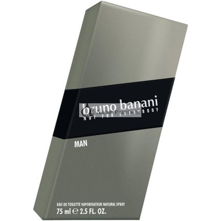 bruno banani Man Eau de Toilette Natural Spray 75ml