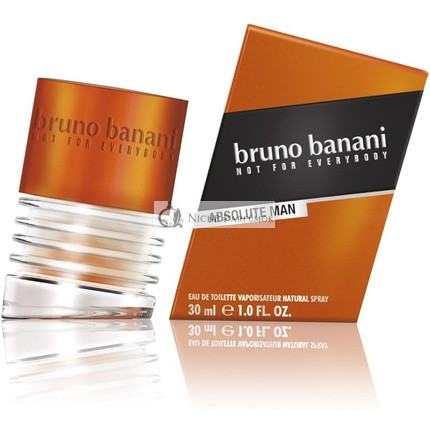 Bruno Banani Absolute Man Eau de Toilette Natural Spray Exciting Masculine Men's Perfume 30ml