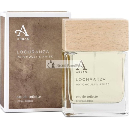 Arran Sense of Scotland Lochranza Eau de Toilette Spray for Men 100ml Earthy Enigmatic Rich Intricate with Woody Patchouli Anise Vetiver Enhanced with Bright Lemon Grapefruit