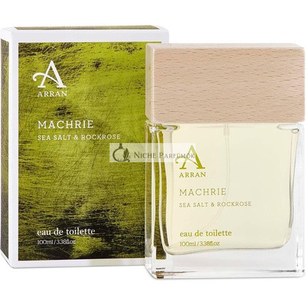 Arran Sense of Scotland Machrie Eau de Toilette Spray for Men 100ml 3.3floz with Clary Sage & Rockrose