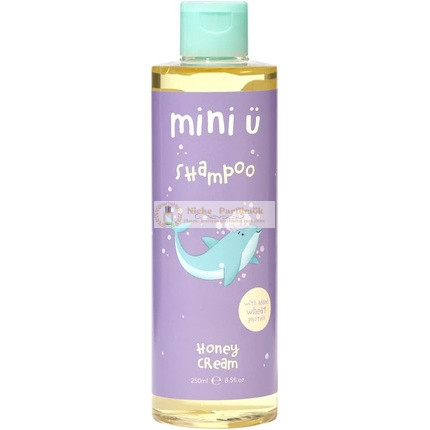 Mini U Honey Cream Shampoo Yellow for Children Naturally Derived and Made in the UK