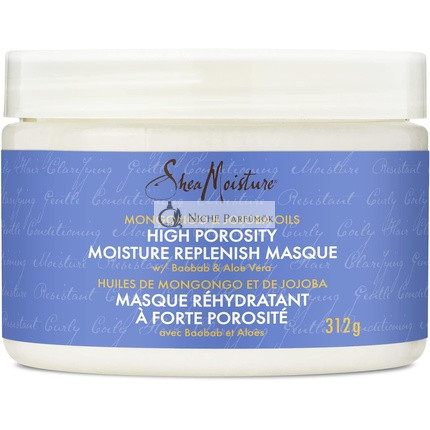 Shea Moisture Mongongo & Jojoba Oils High Porosity Moisture Replenish Masque 11oz