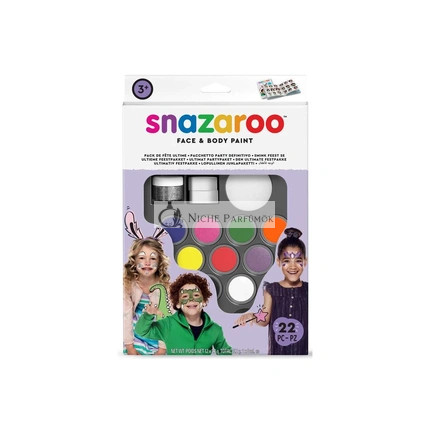 Snazaroo Face Paint Kit Party Pack 20 Parts