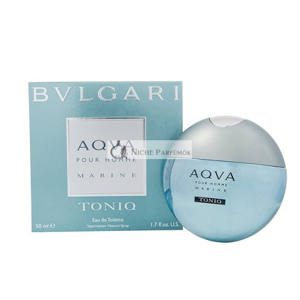 BVLGARI Aqva Pour Homme Marine Toniq Eau de Toilette Spray 1.7 Ounce.