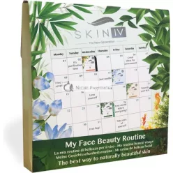   Skin IV Korean My Face Beauty Routine Kit Black Seaweed Lotus Flowers Bamboo & Bubble Green Tea Face Mask 174g