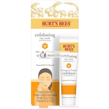 Burt's Bees 99.1% Natural Exfoliating Clay Mask 16.1g