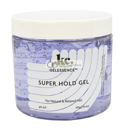 KeraCare GelEssence Super Hold Gel 16 Ounce Maximum Hold Adds Shine Flake Free Vegan Crunch Free Nonstick Formula For Relaxed and Natural Hair