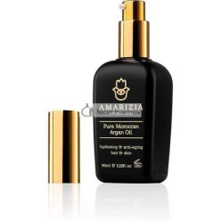   AMARIZIA Pure Argan Oil from Morocco 100% Organic Cold Pressed Vegan Cruelty-Free Hair Moisturizer for Skin Face Beard Nails Anti-Aging Wrinkle