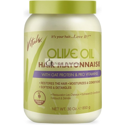 Vitale Pro Olive Oil-Based Hair Mayonnaise 853g
